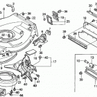 HRC215 PXA LAWN MOWER, USA, VIN# MZAU-6000001 TO MZAU-6099999 Cutter Housing