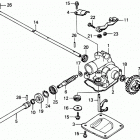 HRS21 SVA LAWN MOWER, USA, VIN# VA2-6000001 Трансмиссия