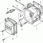 HRB215K3 SXA LAWN MOWER, USA, VIN# MZBA-6300001 TO MZBA-6363599 Головка цилиндра
