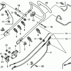 HRR216K2 SDAA LAWN MOWER, USA, VIN# MZCG-6700001 TO MZCG-6799999 Handlebar (1)