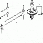 HR214 SXA#2 LAWN MOWER, USA, VIN# HR214-6235981 Распределительный вал