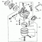 HRB215K4 SXA LAWN MOWER, USA, VIN# MZBA-6400001 TO MZBA-6424321 Карбюратор