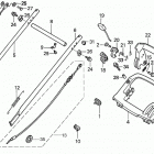 HRB215 PXA LAWN MOWER, USA, VIN# MZBA-6000001 TO MZBA-6099999 Handlebar (pda, Pxa, Sda, Sxa)