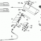HR214 SMA#2 LAWN MOWER, USA, VIN# HR214-6235981 Панель приборов