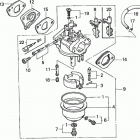 HRB215K3 SXA LAWN MOWER, USA, VIN# MZBA-6300001 TO MZBA-6363599 Карбюратор