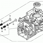 HRR216K2 SDAA LAWN MOWER, USA, VIN# MZCG-6700001 TO MZCG-6799999 Цилиндр