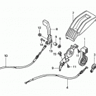 HRB215K4 SXA LAWN MOWER, USA, VIN# MZBA-6400001 TO MZBA-6424321 Throttle Lever (sda, Sxa)