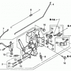 HRB215K4 SXA LAWN MOWER, USA, VIN# MZBA-6400001 TO MZBA-6424321 Управление