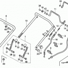 HR215K1 HMA LAWN MOWER, USA, VIN# MZAM-6200001 Руль