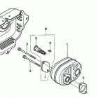 HRS216 PDA LAWN MOWER, USA, VIN# MZBZ-6000001 TO MZBZ-6067704 Глушитель