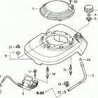 HRB215K3 SXA LAWN MOWER, USA, VIN# MZBA-6300001 TO MZBA-6363599 Fan Cover