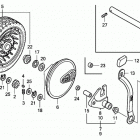 HRR216K5 PDAA LAWN MOWER, USA, VIN# MZCG-7800001 Rear Wheel (pdaa,pdca,vkaa,vkca)