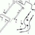 HRB215K4 SXA LAWN MOWER, USA, VIN# MZBA-6400001 TO MZBA-6424321 Handlebar (sxa)