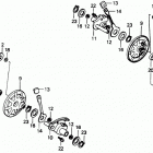 HRS21 SVA LAWN MOWER, USA, VIN# VA2-6000001 Rear Wheel (s Type)