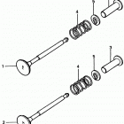 HR21 SXA LAWN MOWER, JPN, VIN# HR21-1000001 TO HR21-1051093 Valve + Valve Spring