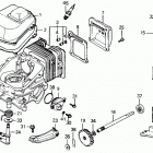 HRS21 SVA LAWN MOWER, USA, VIN# VA2-6000001 Цилиндр
