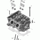 MX Z TNT 600ACE Головка цилиндров
