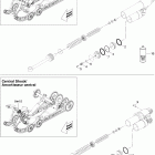 MX Z X 600RS Амортизатор в разборе задний