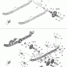 MX Z TNT 600 Задняя подвеска