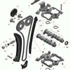 MX Z TNT 600ACE Клапанный механизм