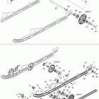 Grand Touring Sport 600 XP Задняя подвеска