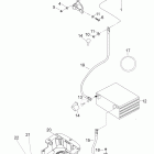 Skandic WT 550F YetiII АКБ и стартер электрический