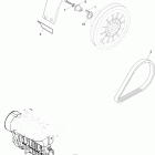 Skandic WT 550F YetiII Вариатор