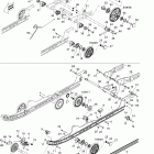 Tundra LT 600ACE Задняя подвеска