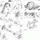 MX Z TNT 600 05- pulley system 600