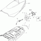 MX Z X 600RS Сиденье