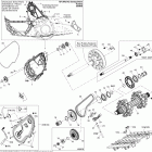 Summit X 600HO E-TEC Приводная система