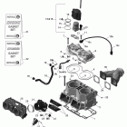 MX Z X-RS 800R ETEC 01- cylinder and injection system (mx z)