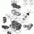 MX Z TNT 600 Цилиндр и головка