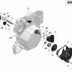 MX Z TNT 600ACE Система охлаждения двигателя