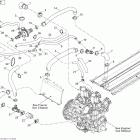 Tundra Xtreme 600HO ETEC XP-LTS Система охлаждения