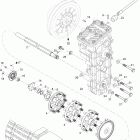 Skandic WT 550F YetiII Приводная система