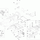 Skandic WT 600HO E-TEC 09- seat wt 600ho etec