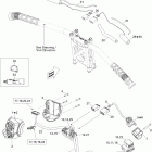 Expedition SE 1200 XU Жгут проводов - рулевая