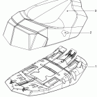 MX Z TNT 600 Сиденье