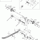 MX Z TNT 600 Задний рычаг