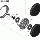 MX Z X 600HO ETEC Ручной стартер