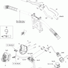 Expedition LE 1200 XU Жгут проводов - рулевая