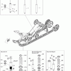 Summit EVEREST 800R E-TEC Задний амортизатор