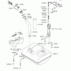 Ultra LX (JT1500-GBF) Топливный бак
