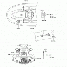 STX-15F (JT1500-ABF) Наклейки предупреждения