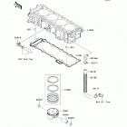STX-15F (JT1500-ACF) Цилиндр(ы) /  поршень