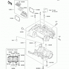 800 SX-R (JS800-ABF) Картер