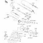 800 SX-R (JS800-ABF) Тросы управления