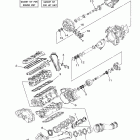WAVE RUNNER VX CRUISER-VX1100BK VX DELUXE VX1100BK/VX1100AK Ремонтные комплекты 1