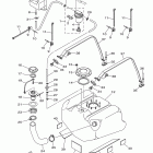 WAVE RUNNER VX CRUISER-VX1100BK VX DELUXE VX1100BK/VX1100AK Топливный бак